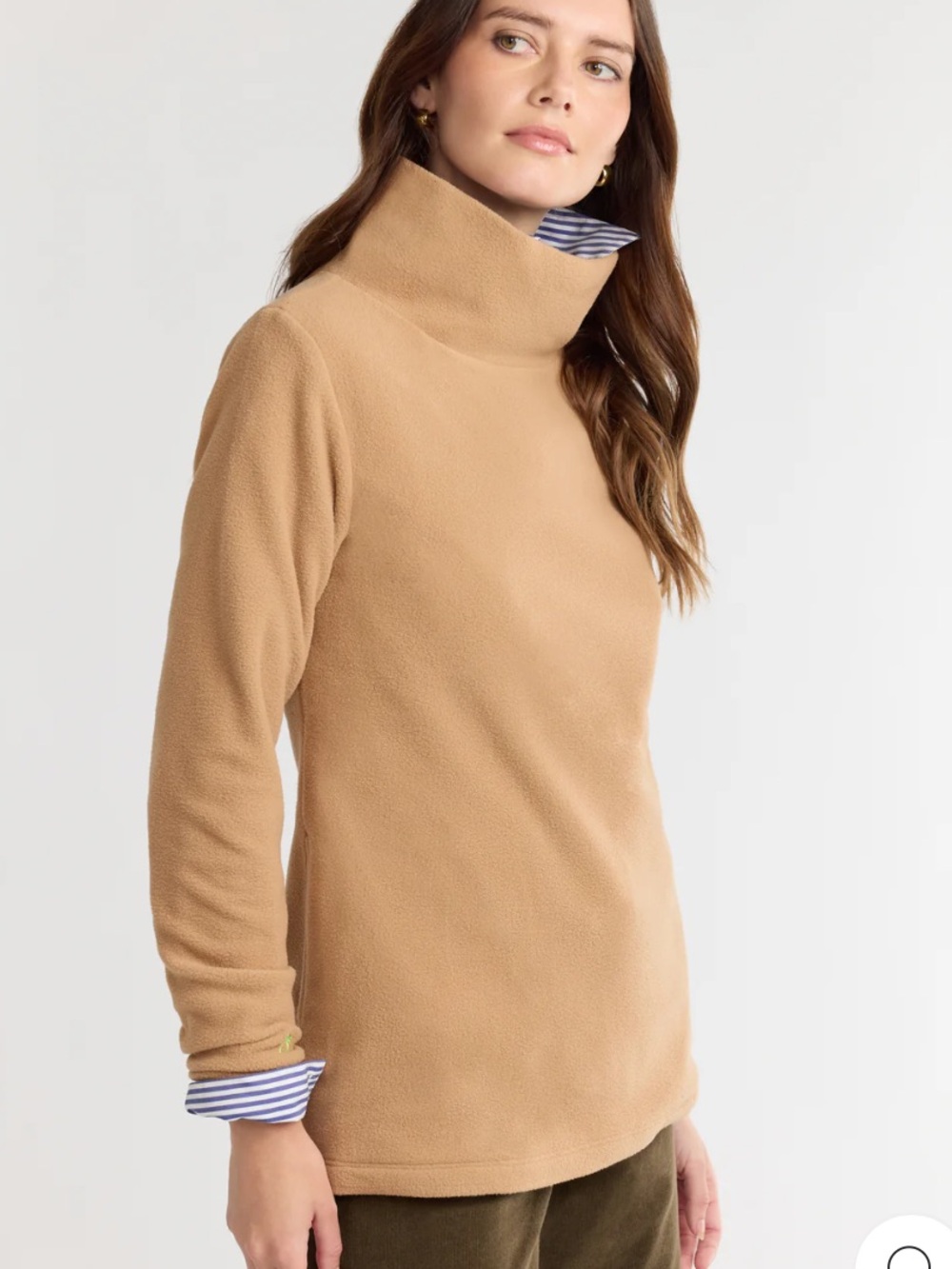 dudley stephens Vello Fleece Cobble Hill Turtleneck